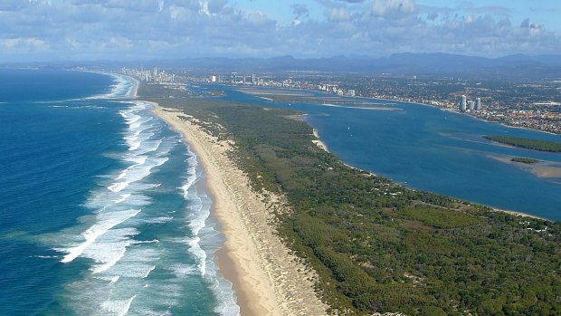 Cr Quirk said the mooring facilities would create better access for day trips out to South (pictured) and North Stradbroke Island.