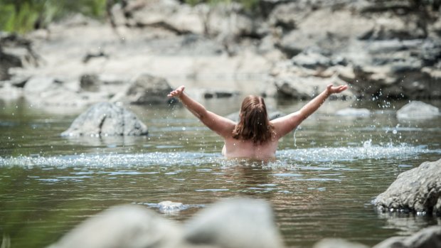 Getting my gear off at Kambah Pool kick-started a year of learning to love myself again.