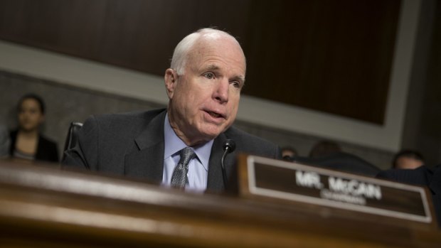 Republicans are on the attack, most notably previous nominee John McCain.