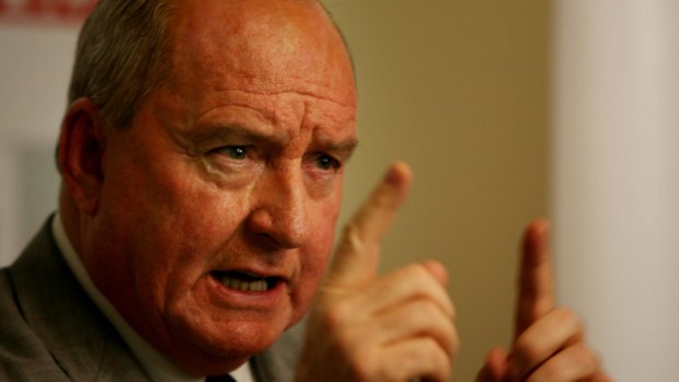 Alan Jones was discussing the Indigenous All Stars rugby league match.