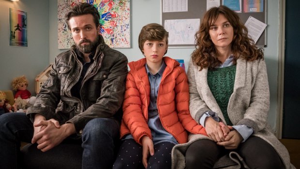 Emmett J. Scanlan, Callum Booth-Ford and Anna Friel in Butterfly, a drama that deals with a subject matter that is both topical and rich.