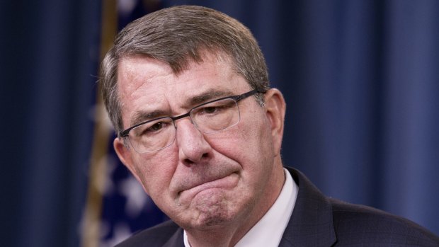 US Defence Secretary Ash Carter says he  is looking forward to learning more about what Saudi Arabia has in mind for the coalition.