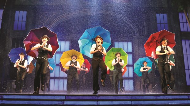 A scene from <i>Singin' in the Rain</i>, which opens in Sydney on July 9.