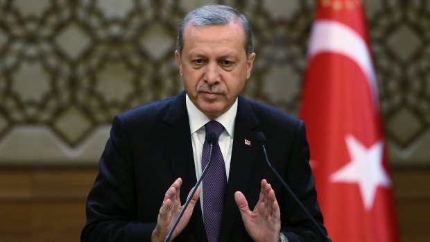 Turkish President Recep Tayyip Erdogan said operations against Islamic State would continue.