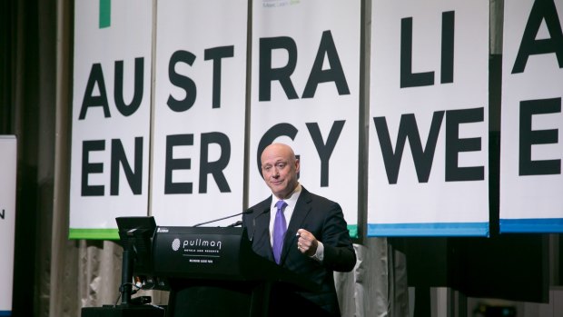 AGL chief Andy Vesey: "The industry is not going to invest in things that don't make sense."