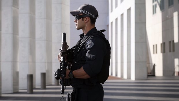 Attack likely: Police are on high alert across the nation.