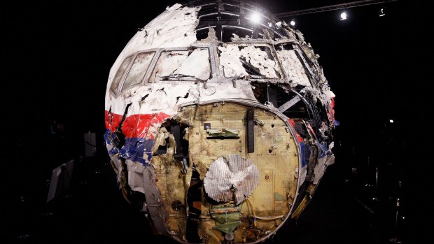 MH17's wreckage was reconstructed  at the Gilze-Rijen Military Base.