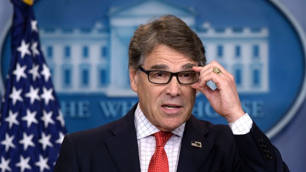 Energy Secretary Rick Perry was taken in by the call.