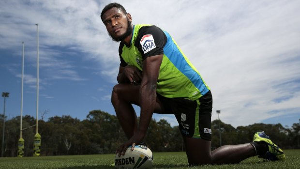 Hot form: PNG international Kato Ottio is the leading try-scorer in the NSW Cup with 10 tries in the first six games.