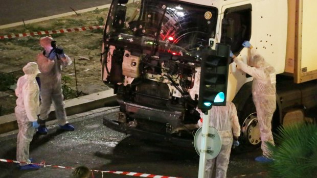 The truck ploughed through the Bastille Day crowd, killing 86 people and injuring more than 300. 