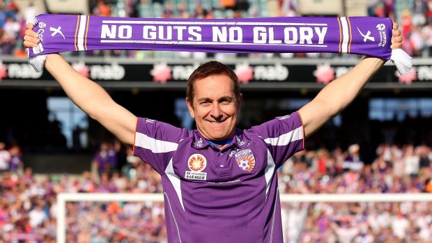 Nothing if not resilient: Perth Glory owner Tony Sage.