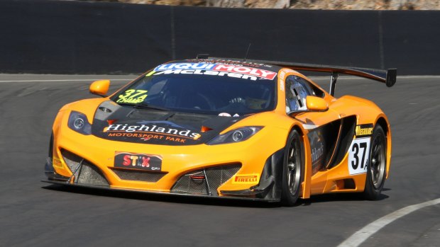 Shane van Gisbergen (seen here in the 2014 Bathurst 12 hour) is leading the charge of V8 Supercar drivers looking to race sports cars overseas in 2015.