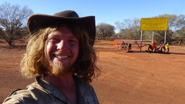 Sam Mitchell took 55 days to complete the Canning Stock Route.