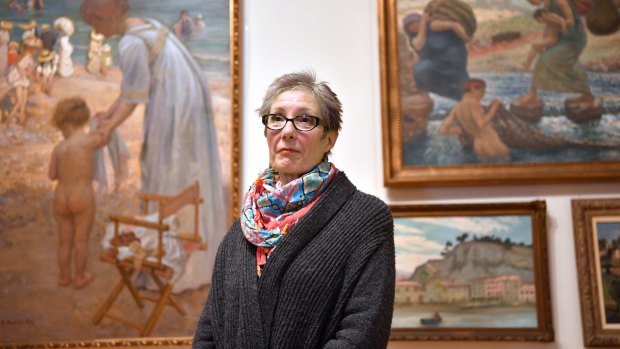 Jan Savage, chair of the Castlemaine Art Museum board. 