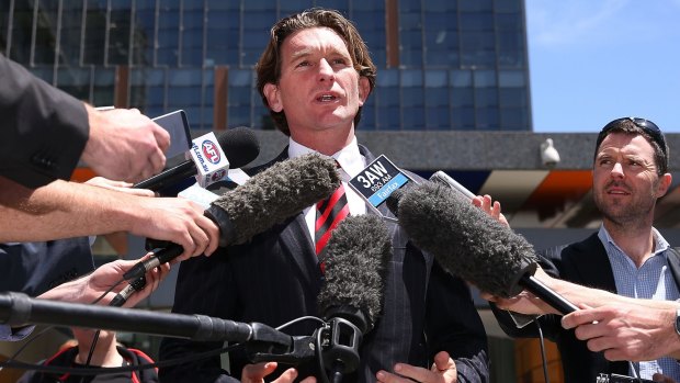 James Hird went to the Federal Court to challenge the joint AFL-ASADA investigation.
