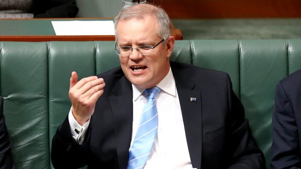 Cuts: Treasurer Scott Morrison unveiled $1.2bn of cuts to aged care funding.