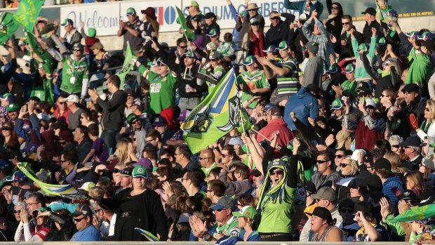 The Canberra Raiders are aiming to have 15,000 members this season.