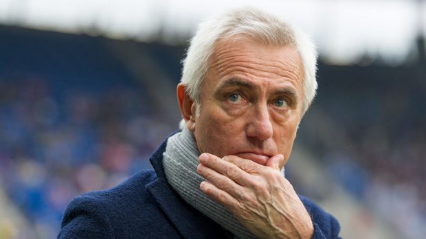 Dutchman Bert van Marwijk, who will lead the Socceroos to the World Cup in Russia this year.
