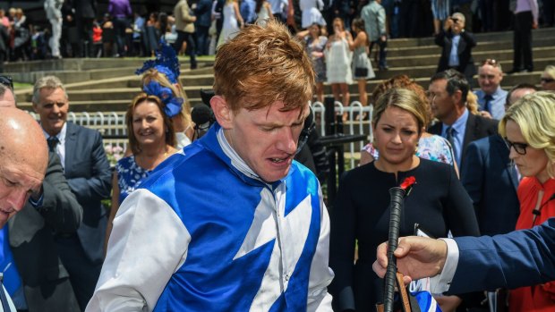 Big chance: Rory Hutchings was called up to ride smart Kiwi filly Melody Belle at Randwick on Saturday.