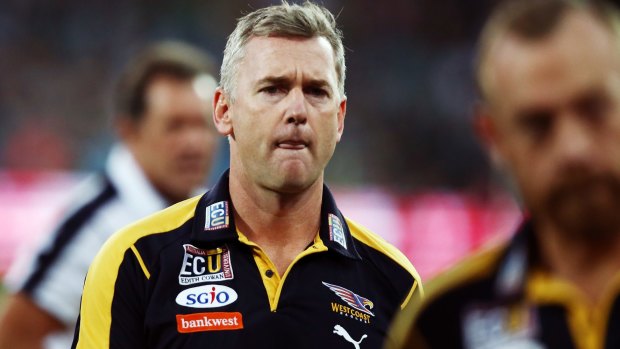 Adam Simpson has dismissed criticism about his coaching future.