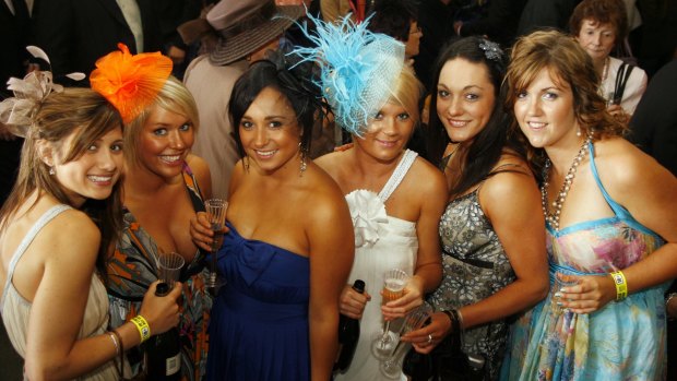 Dressing up for the Melbourne Cup is an Australian tradition.