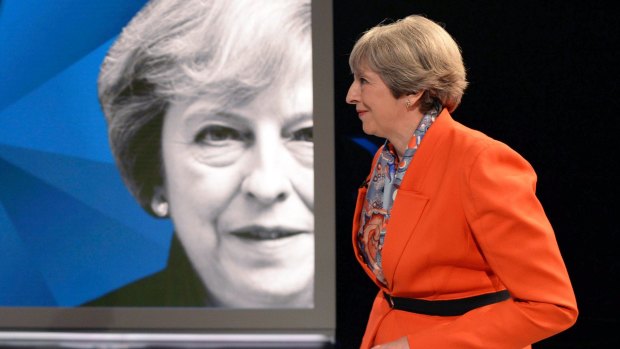 British Prime Minister Theresa May has seen her commanding poll lead narrow alarmingly.