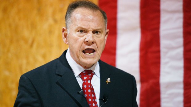 Accused former Alabama Chief Justice and US Senate candidate Roy Moore has the support of US President Donald Trump.