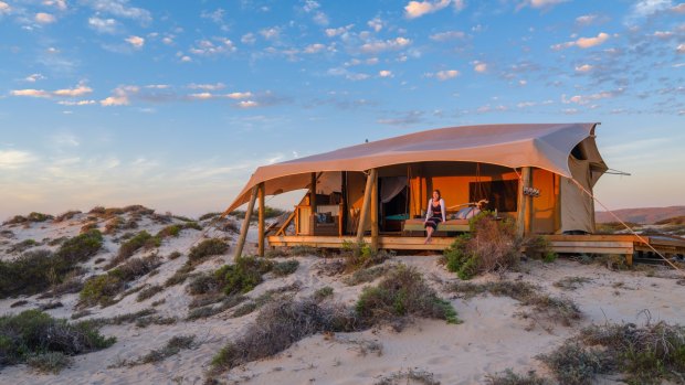 Sal Salis resort, Ningaloo Reef.