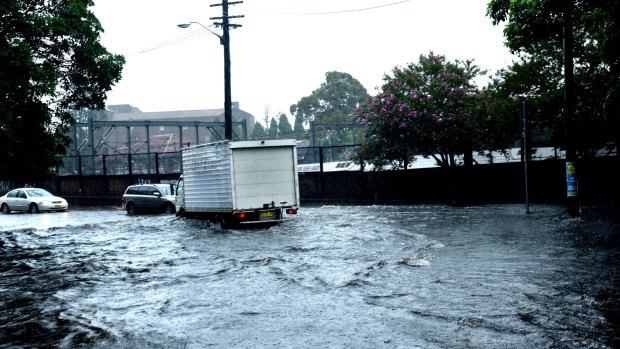 Scenes around Petersham from the storm that hit on Tuesday.