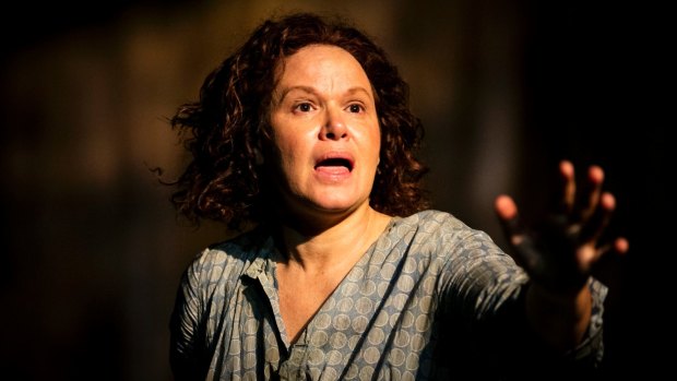 Leah Purcell in <i>The Drover's Wife</i>.