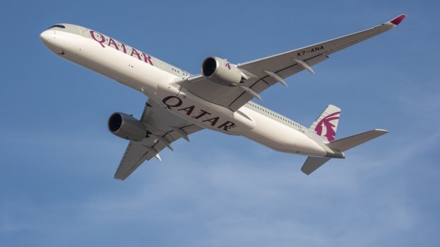 Qatar Airways has become the second airline to bring the A350-1000 to Australia. 