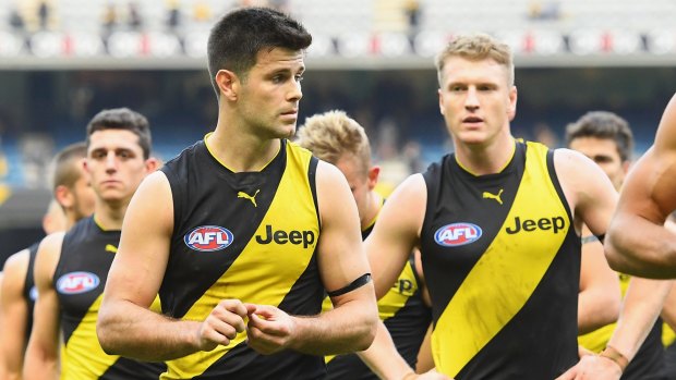 It's a matter of wait and see for Richmond's Trent Cotchin.