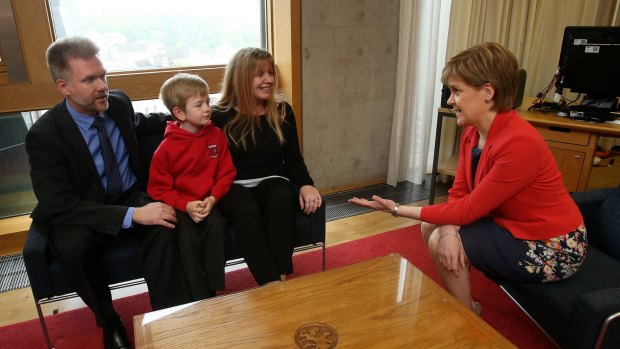 Sturgeon has talked up the benefits of migrants for Scotland's workforce.