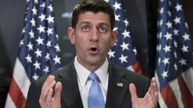 House Speaker Paul Ryan appears to have left the door open  for an anti-Trump strike.