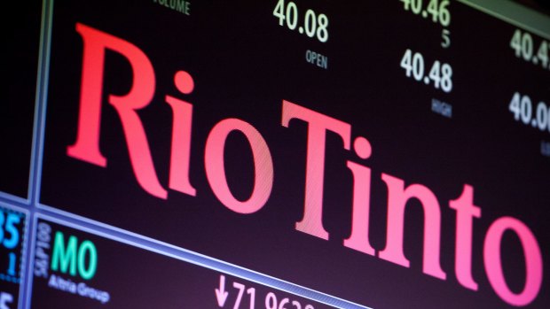 Mining company Rio Tinto is presenting to investors in Sydney on Monday.
