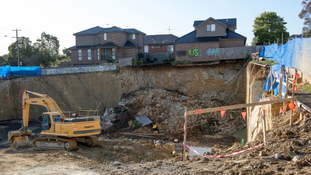 Developer Jim Nicolaou  says the townhouses are now 'perfectly fine'.