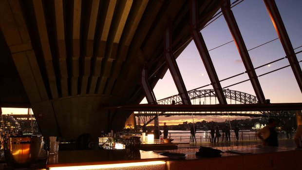 One idea discussed by the group on Sunday night was buying dinner at Bennelong for a tourist.