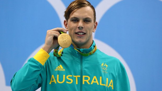 The men's 100m freestyle champion Australian Kyle Chalmers saved Australia's blushes in the pool.