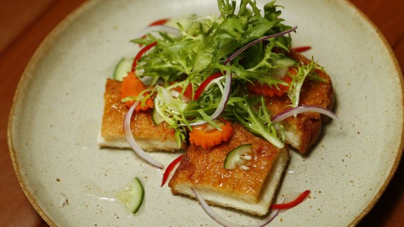 Go-to dish: Prawn toast.