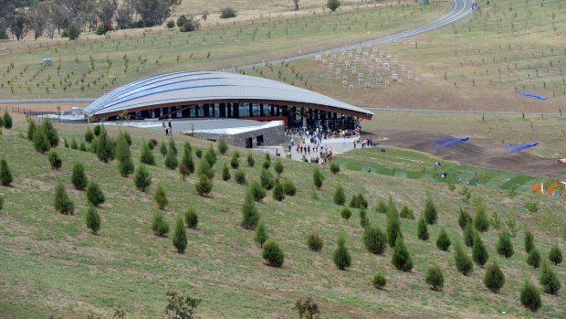 The National Arboretum Canberra – one of Catherine Townsend's top five favourite Canberra buildings.