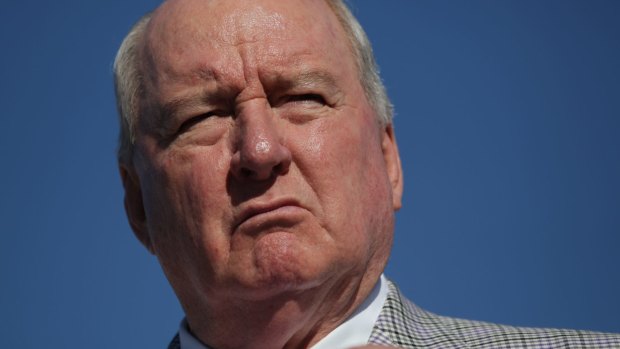 Broadcaster Alan Jones.