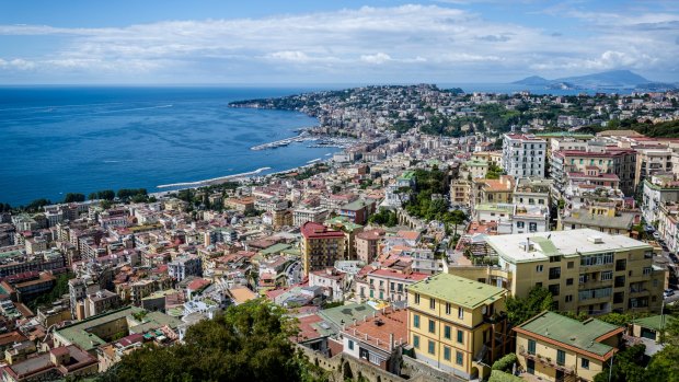 Castel Sant'elmo is a spectacular vantage point to look over the city. 