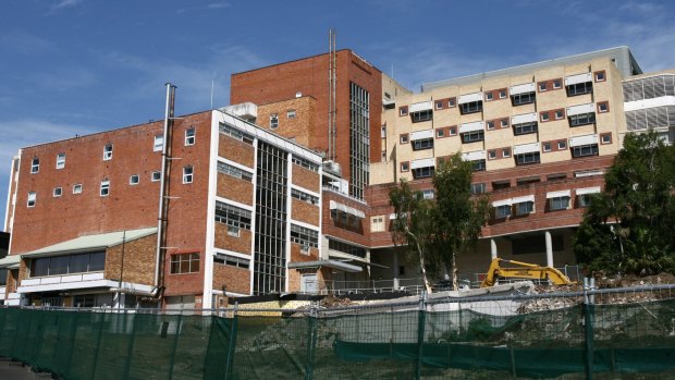 Lismore Base Hospital pictured in 2008. The facility is presently undergoing redevelopment.