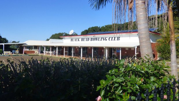 A three-year-old girl died when a monument at the Black Head Bowling Club crushed her. 