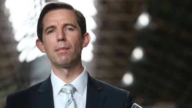 Education Minister Simon Birmingham.