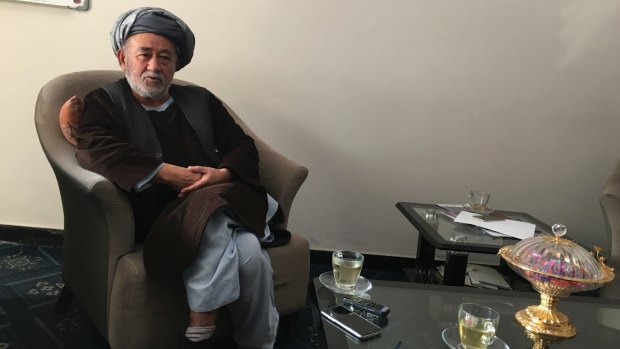 Ahmad Ishchi in Kabul, Afghanistan, on December 13. He accuses his rival, the country's Vice-President of assault and rape. 