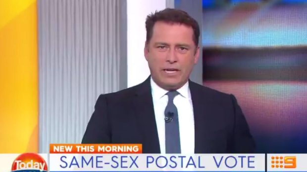 Karl Stefanovic gets fired up on the Today show.