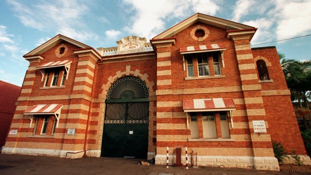 The main entrance to Boggo Road jail.