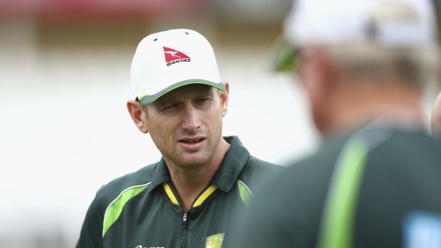 Steady hand: Adam Voges will be ready to support young captain Steve Smith