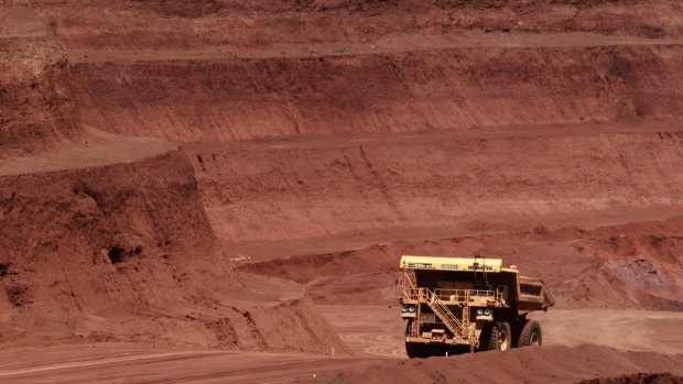 The benchmark iron ore price has crashed 55 per cent in 18 months.